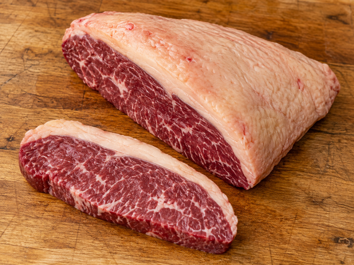 Fresh Australian Wagyu Picanha — 4–5 BMS — Whole Primal & Fresh Steaks