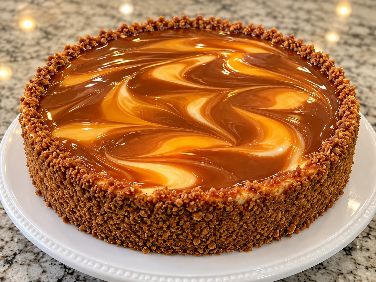 Mila's Sea Salt Caramel Cheesecake