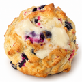 Mercy's Gluten-Free & Dairy-Free Strawberry Blueberry Scone