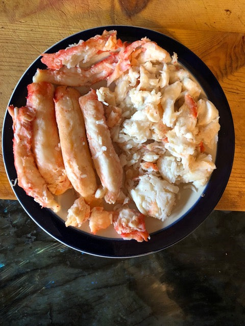 Red King Crab Meat – Fully Cooked & Ready to Eat - Premium Wild-Caught King Crab – 2.5 lb Pack