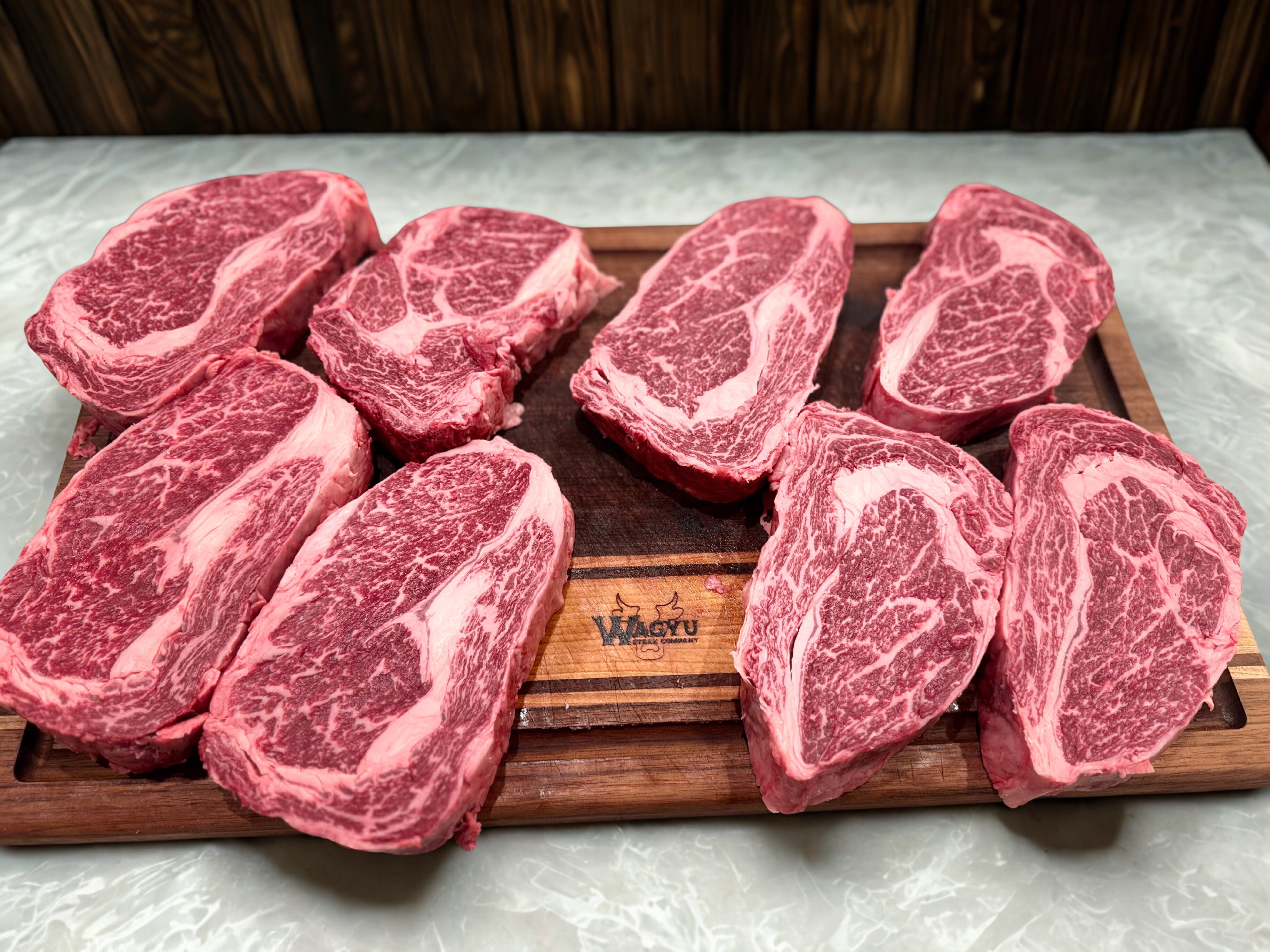 Australian Wagyu Ribeyes (8-10 bms) - 16 oz Steak - 6 pack - Free Shipping
