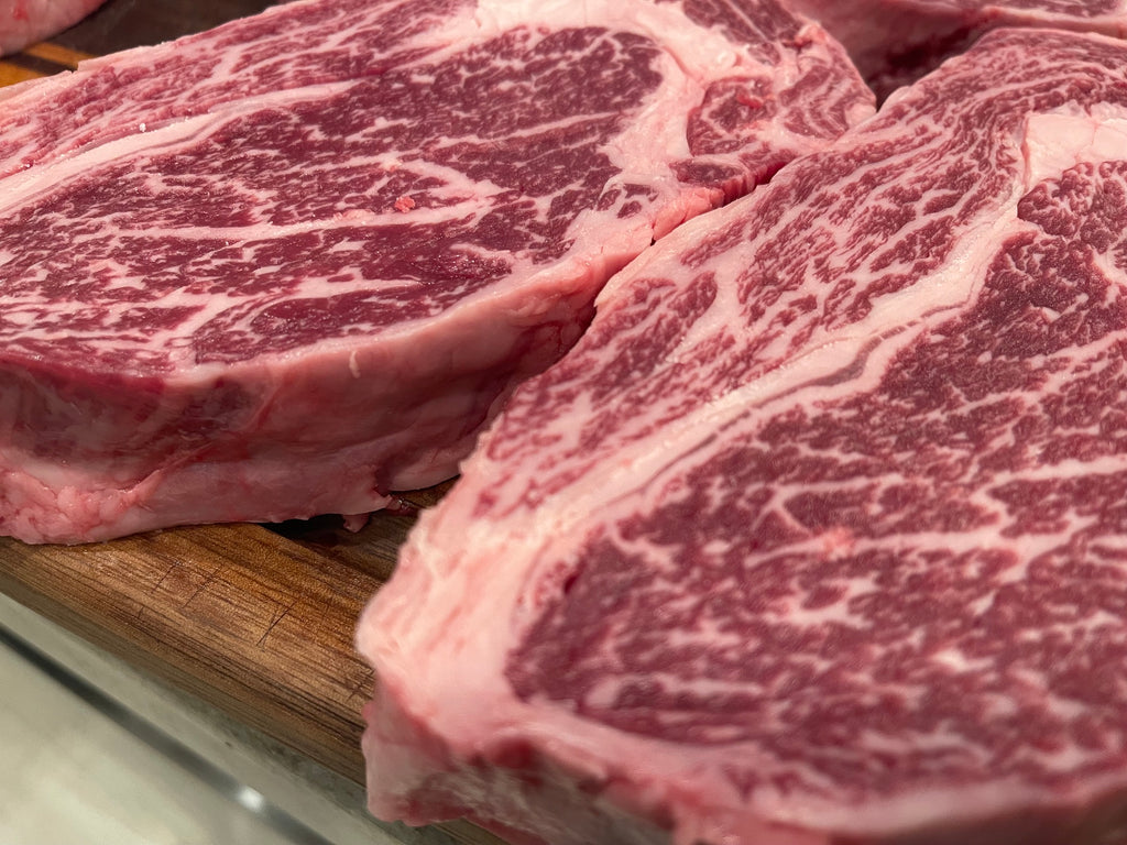 Australian Wagyu Ribeyes (8-10 bms) - 16 oz Steak - 6 pack - Free Shipping