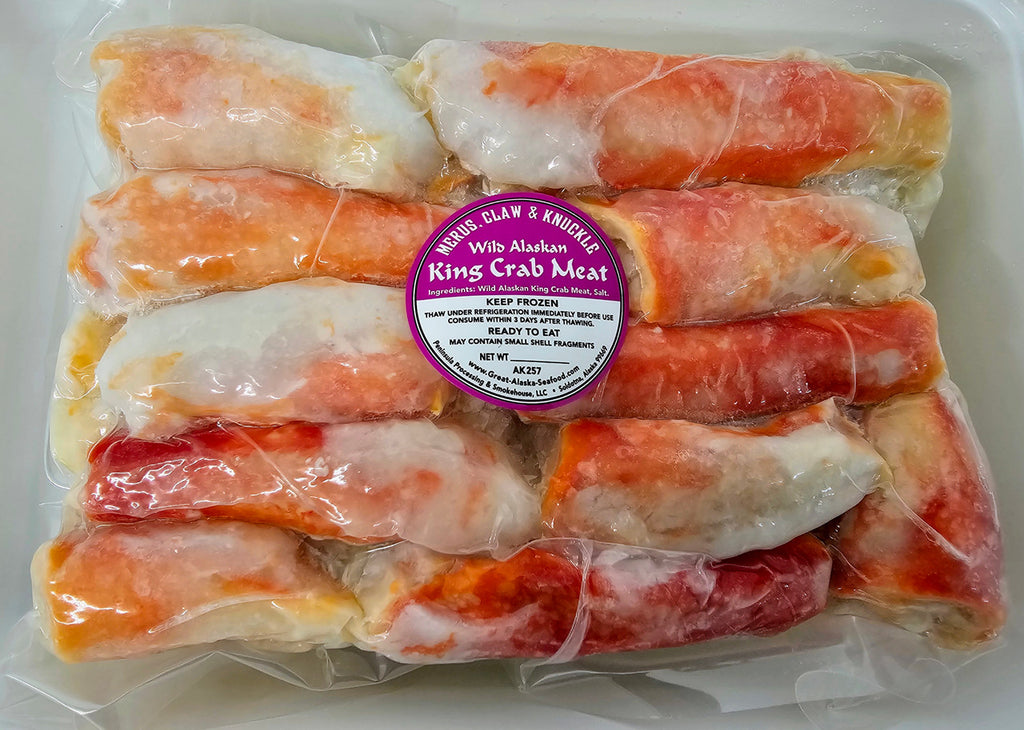 Red King Crab Meat – Fully Cooked & Ready to Eat - Premium Wild-Caught King Crab – 2.5 lb Pack