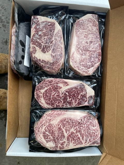 Australian Wagyu Ribeyes (8-10 bms) - 16 oz Steak - 6 pack - Free Shipping