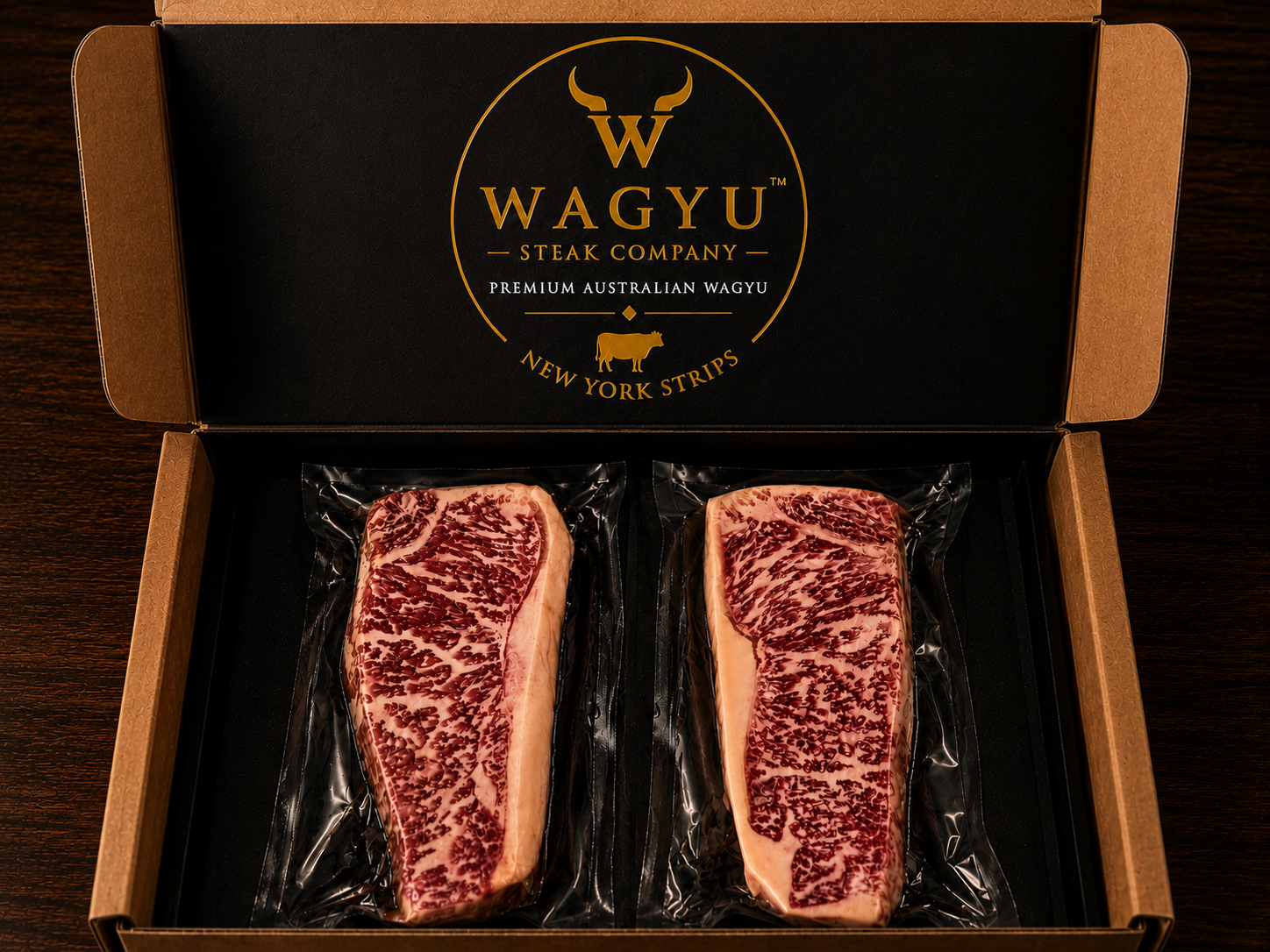 Australian Wagyu New York Strip | 20 oz | BMS 8-10 🔥 Best Seller