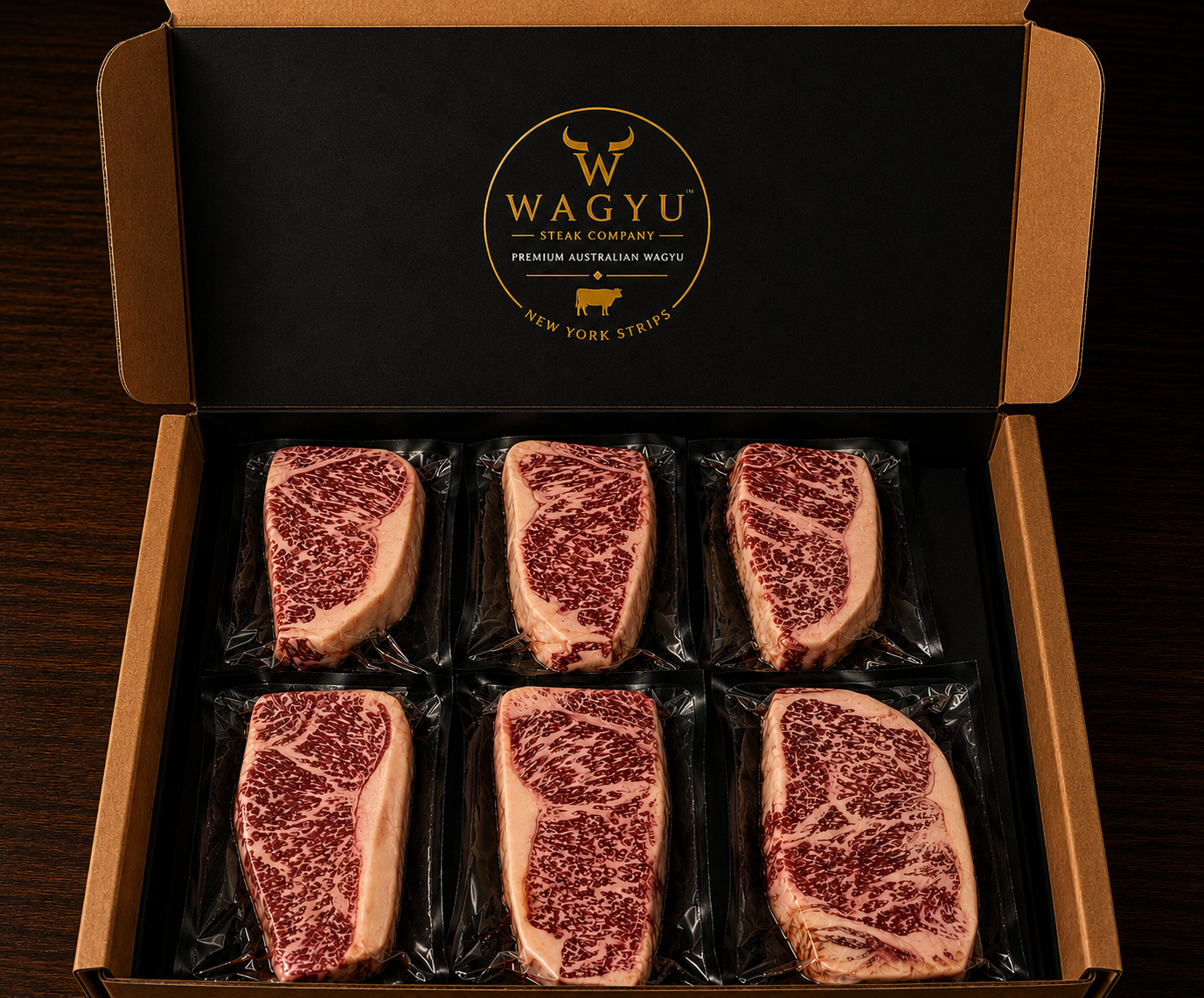 Australian Wagyu New York Strip | 20 oz | BMS 8-10 🔥 Best Seller