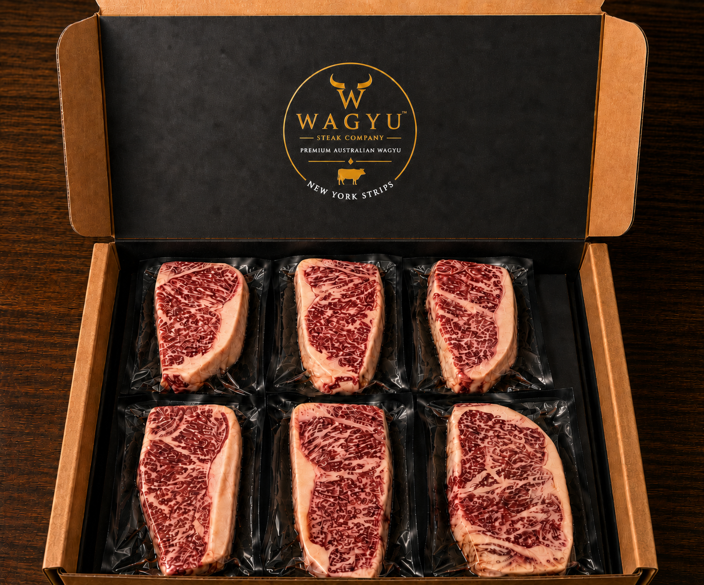 Australian Wagyu New York Strip | 20 oz | BMS 8-10 🔥 Best Seller